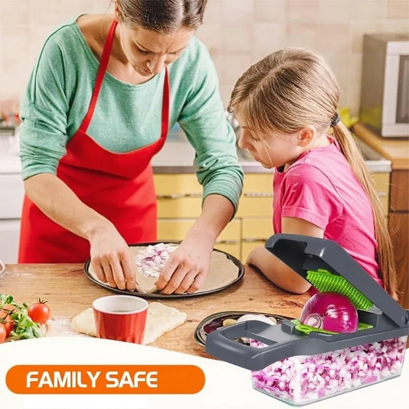 Cortadora multiusos para cocina de 14 piezas miniatura 6