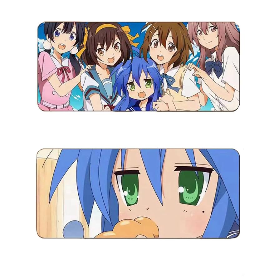 Amazon.co.jp: マウスパッド らき☆すた 大型デスクマット 大型