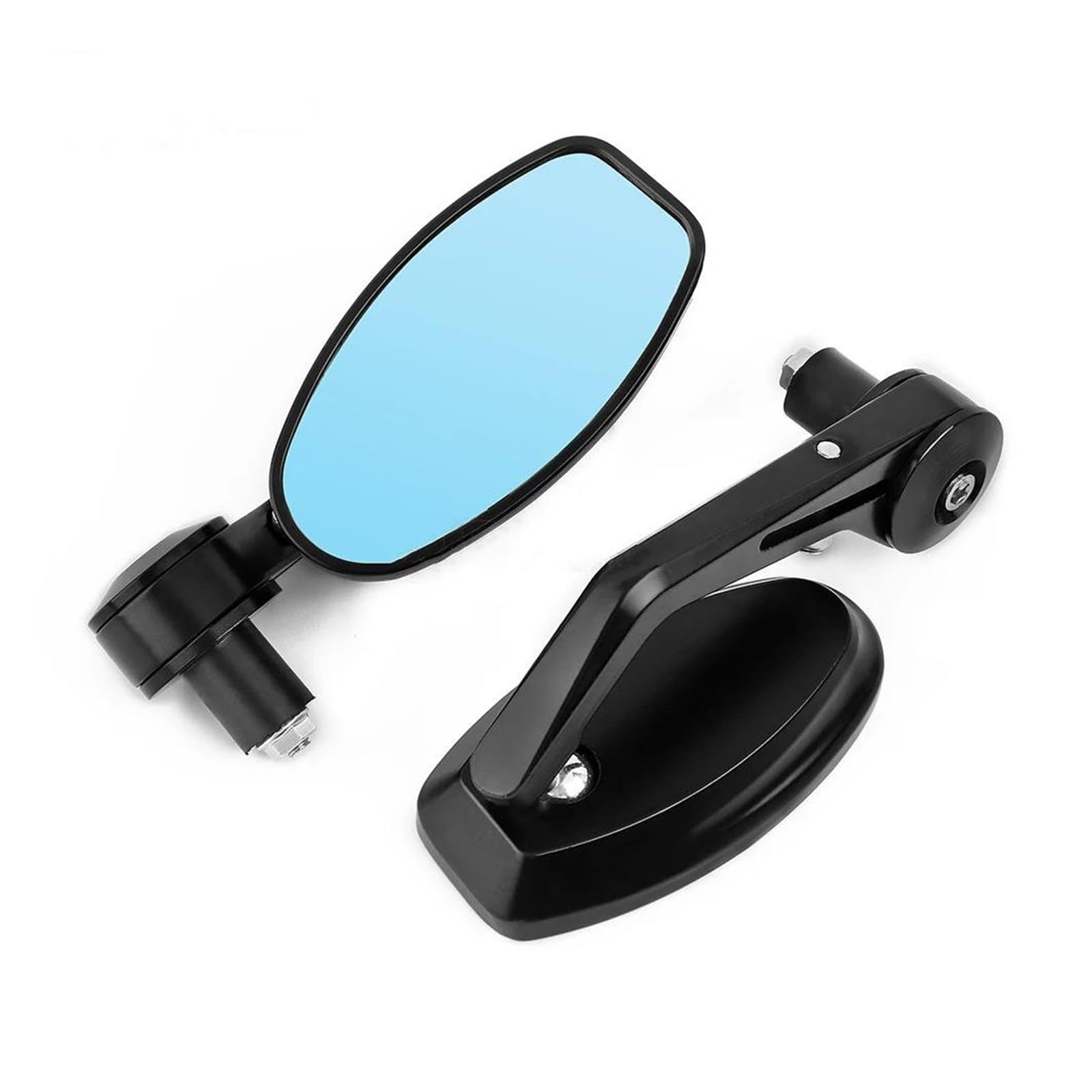 Espejos Retrovisores Moto para Mt07 Mt09 Fz07 Fz09 para MT para FZ 07 09 Mt10 para Xsr 700 7/8 "Motorcycl CNC Espejo Retrovisor De Aluminio Espejos Laterales Extremo Barra Manija Espejo Moto Lateral
