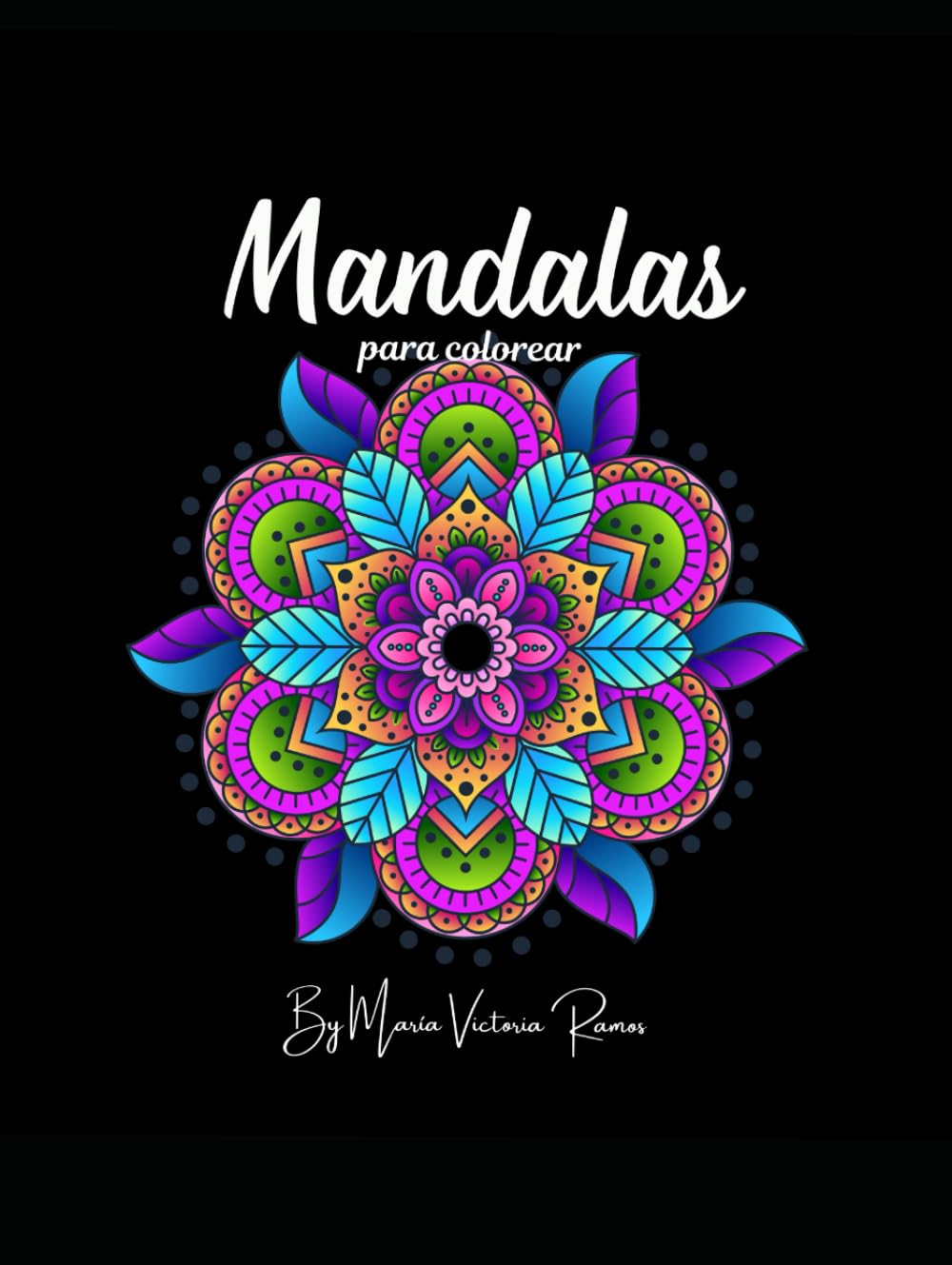 Livre de coloriage mandala pour adultes avec 50 dessins relaxants antistress