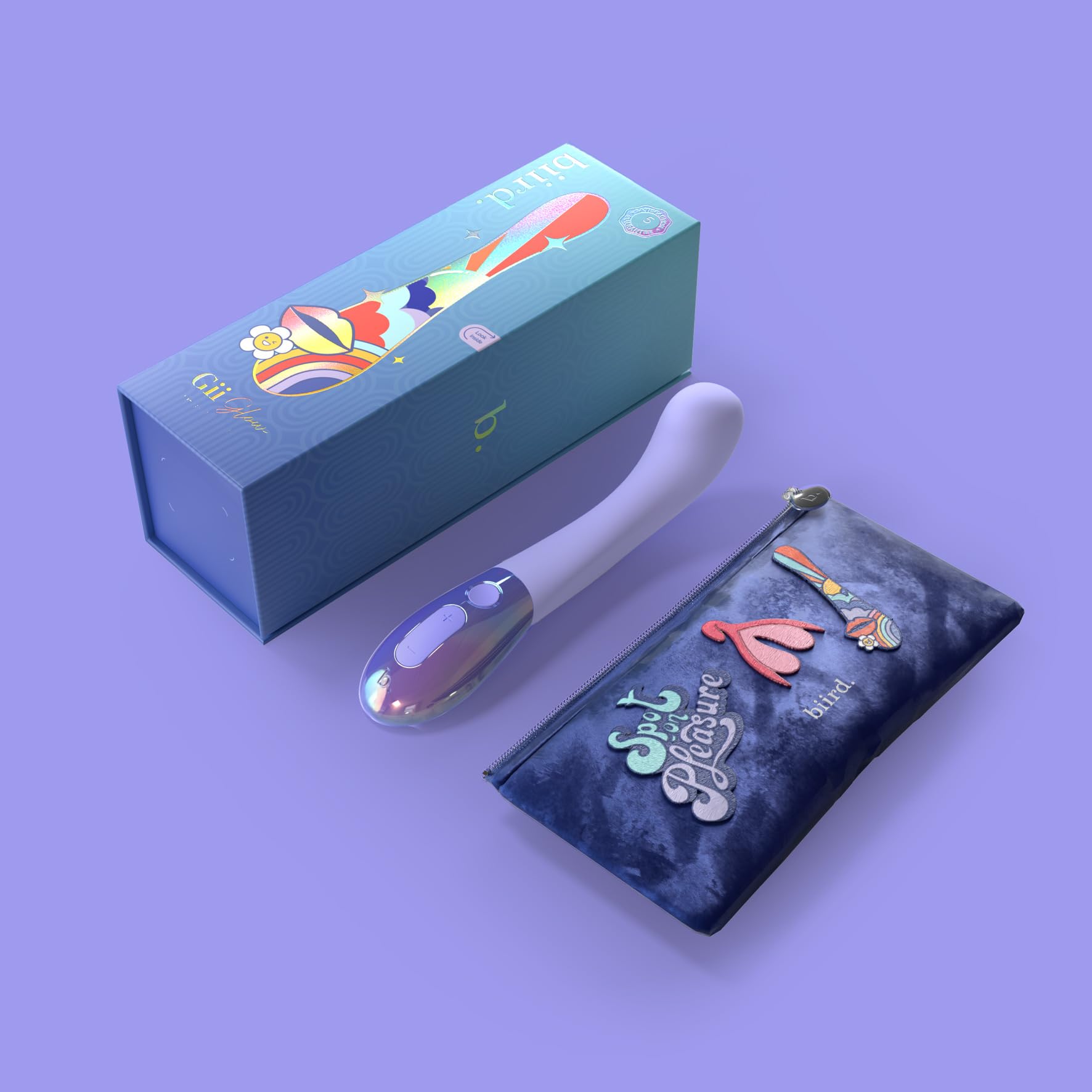 Amazon.com: Biird Gii Glow G-Spot Vibrator (Lilac) : Health & Household