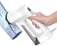 Sweepulire Vacuum Steamer for Clothes: 3500Pa Suction Handheld Portable Steamer, 3 Modes, LED Display, 160ml Tank, Travel-Ready (110-120V)