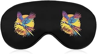 Máscara vintage para dormir con palmera de lo...