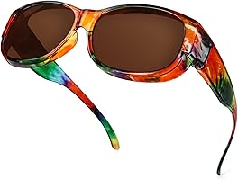 SIPHEW Fit Over solglasögon polariserade över glasögon kvinnor UV400-skydd