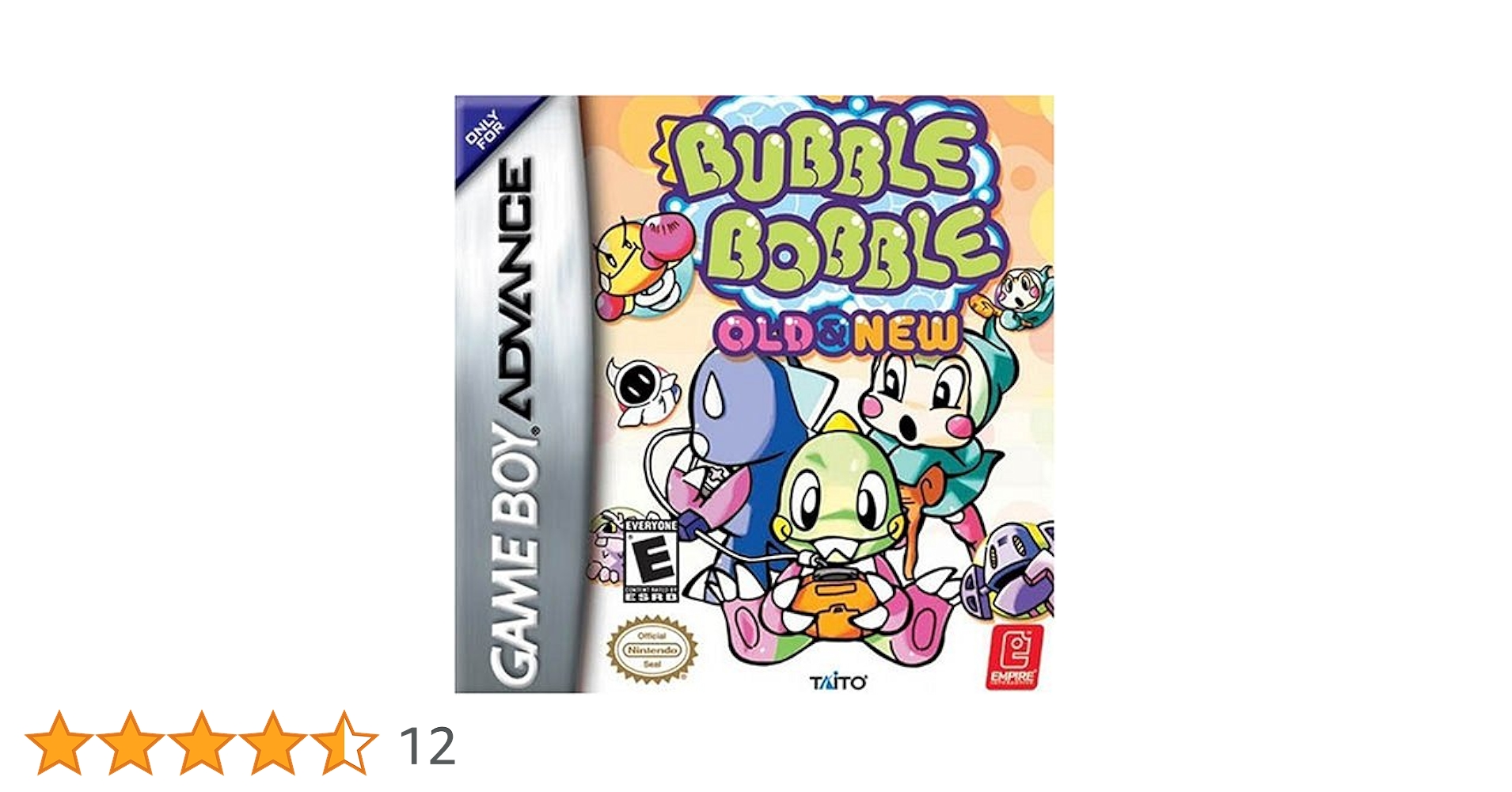 任天堂 - バブルボブル オールドアンドニューGBA Bubble Bobble Old & New | Live Full Single Player