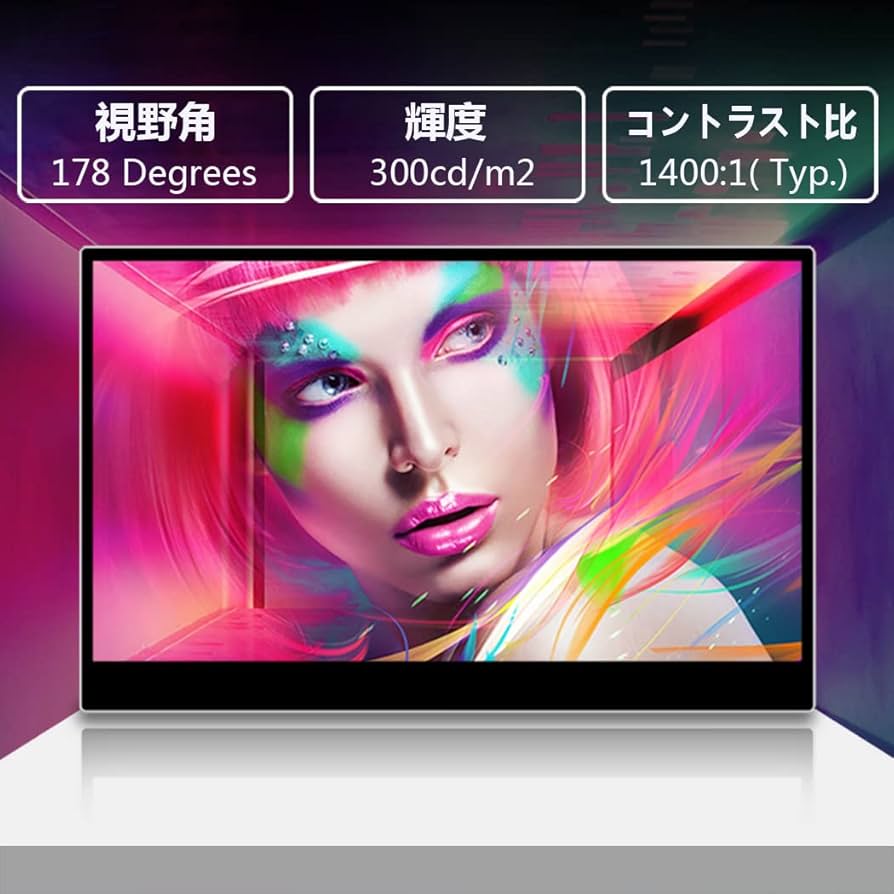 Amazon.co.jp: ViewNico 15.6インチモバイルディスプレイ 4K