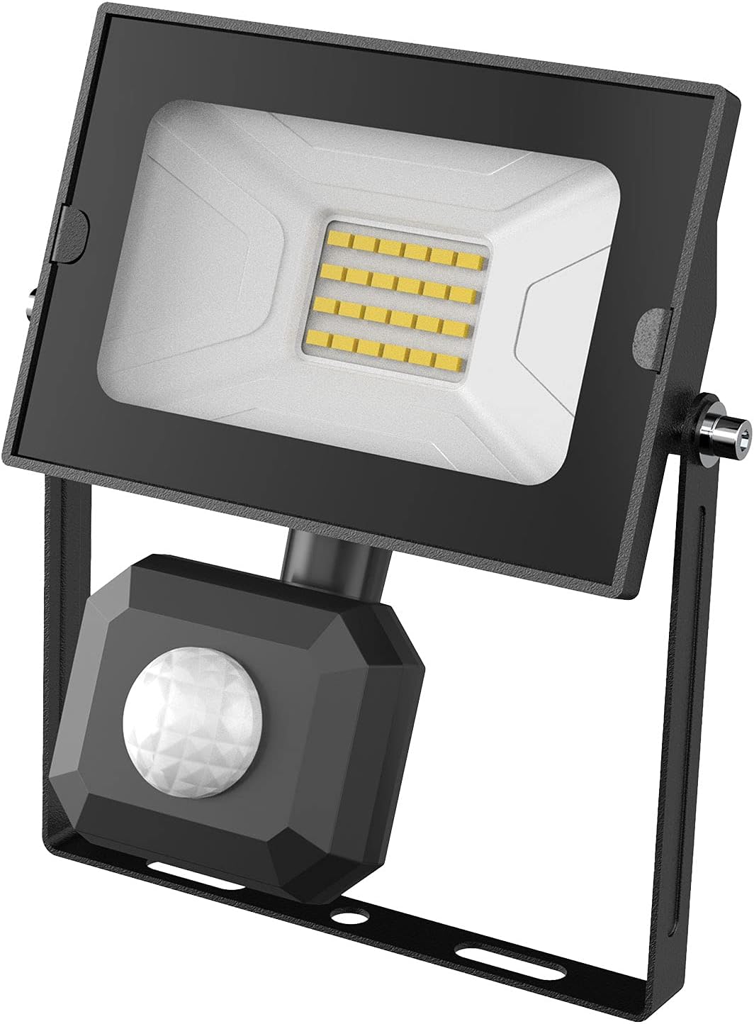 Opus Lighting Technology 20watt LED Integrated Floodlight Colour 4000k Cool White 1800 Lumens with PIR Motion Sensor