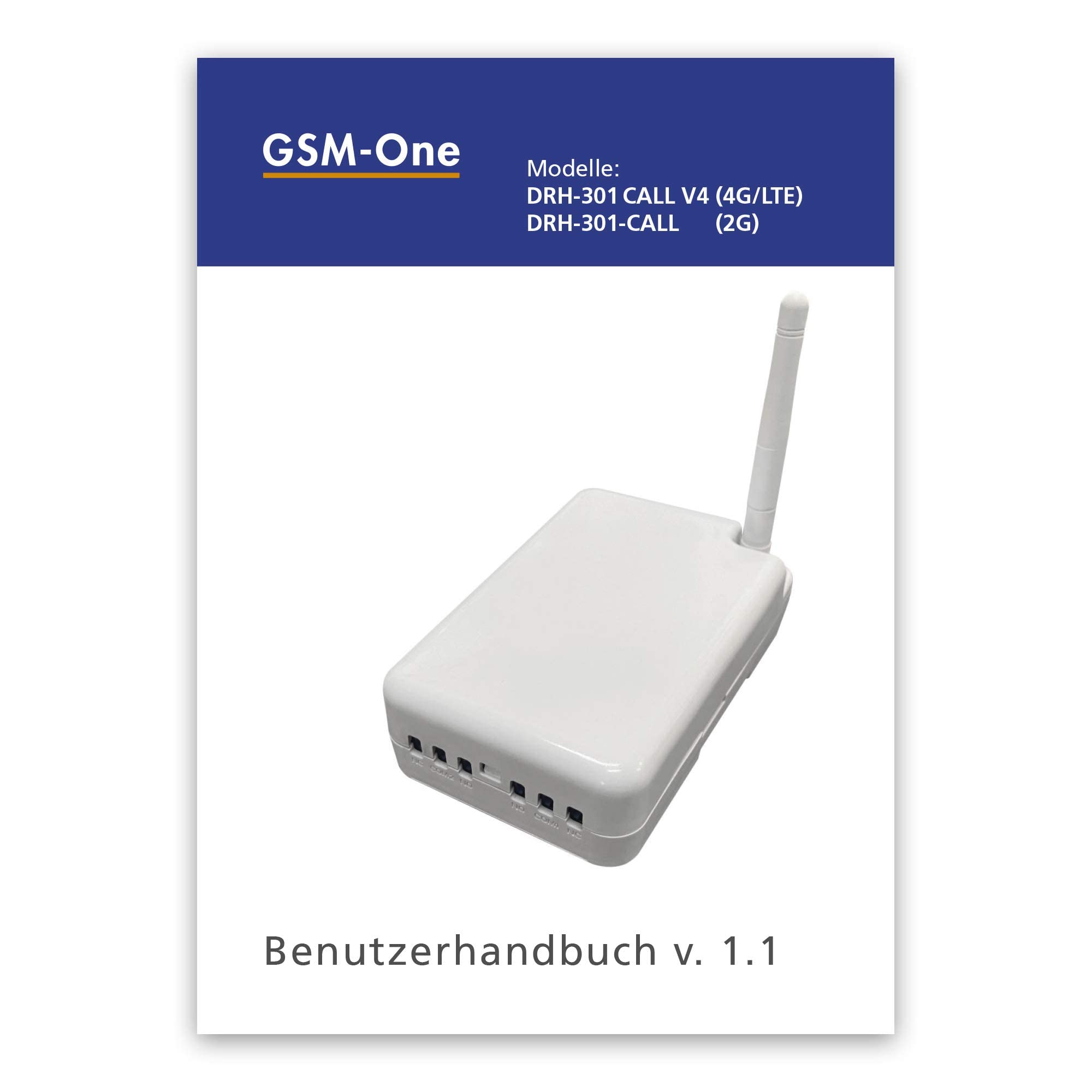 DRH-301-CALL-V4.5 : Flexibler GSM Fernschalter 4G/LTE: Toröffner, mobil kostenlos Schalten durch Anruf & SMS, Stromausfallwarner, Temperaturschalter, Frostwächter, Hitzewächter, Alarmschalter