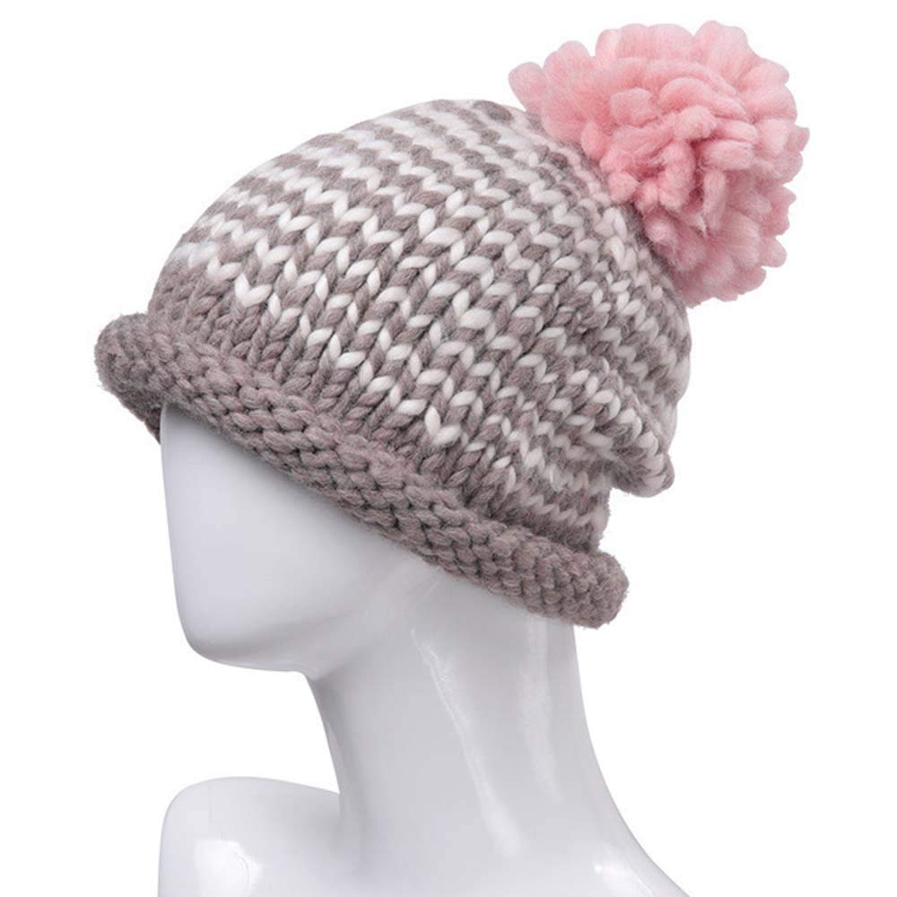 Chapeaux d'hiver pour les femmes double couche pour stopper le froid aux oreilles