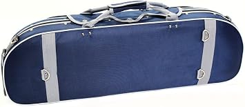 Deluxe Soft Interior Full Size Violin Case (Blue)