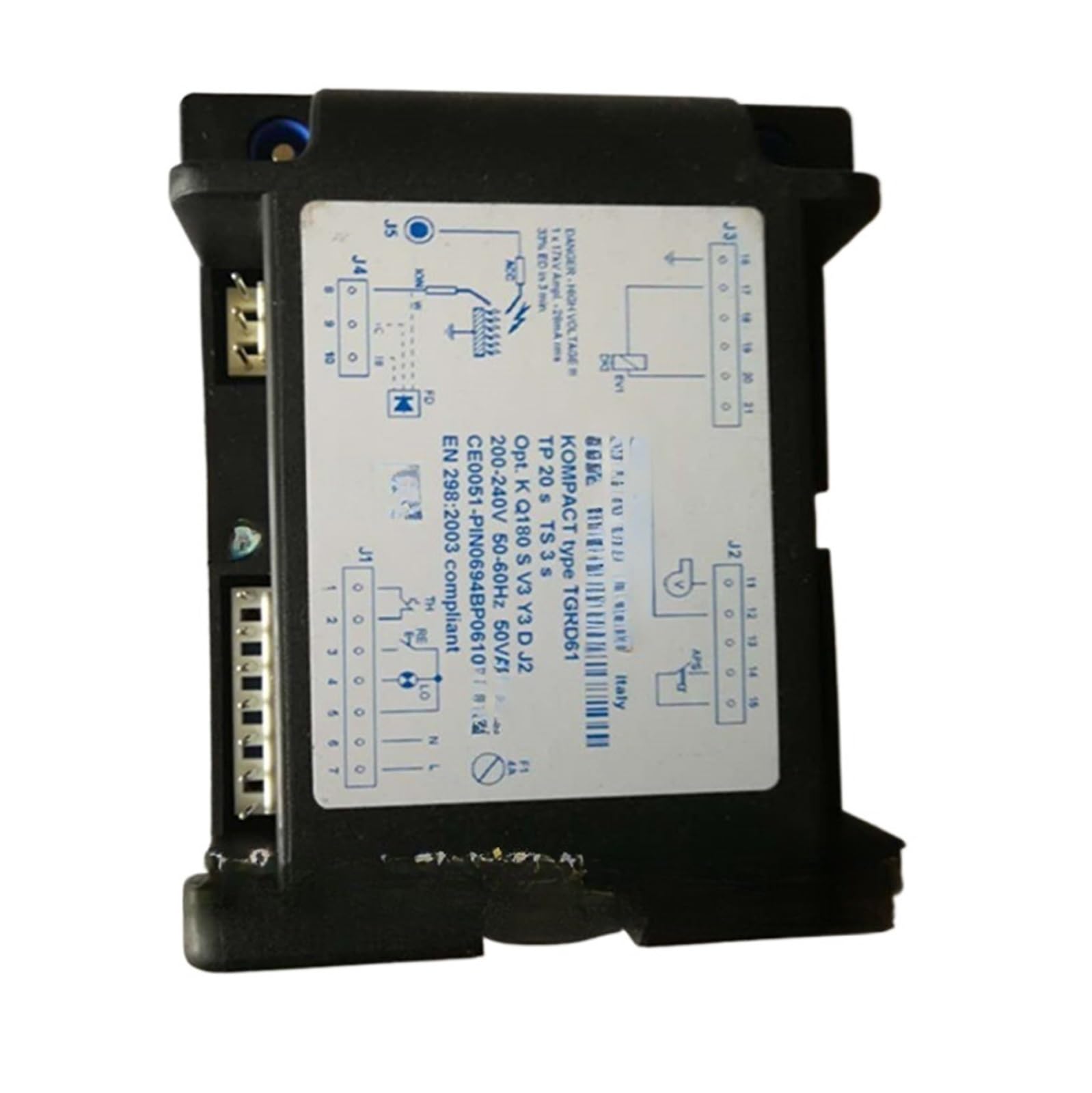 Controlador de quemador BTG12 para regular la combustión estable del sistema TGRD61