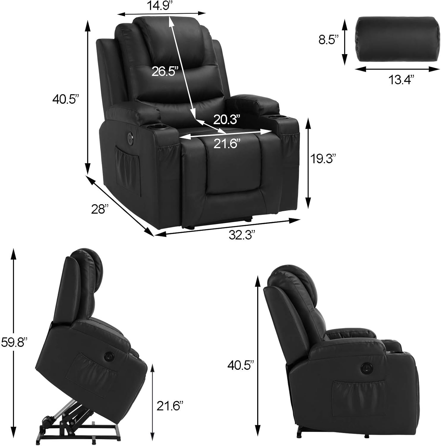 Buy Power Lift Recliner Chair With Massage And Heat Buy Power Lift Recliner Chair With Massage And Heat