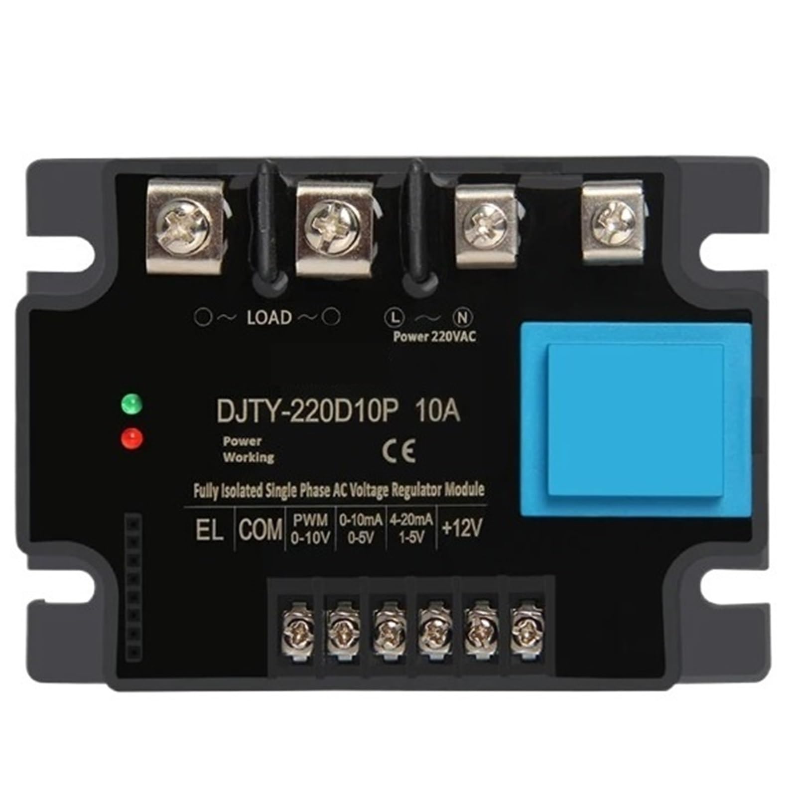 Regolatore di tensione a stato solido monofase DJTY AC 220V 10A 25A 40A 60A(80A)