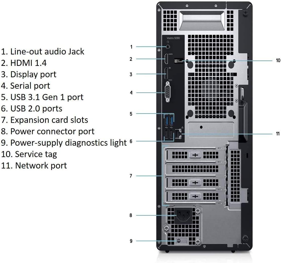 Discount 90% Dell Vostro 5090 Business Tower Desktop Computer_ Intel Hexa-Core i5-9400 up to 4.1GHz_ 16GB DDR4 RAM_ 512GB PCIe SSD_ DVDRW_ Intel UHD 630_ WiFi_ USB 3.1_ Keyboard and Mouse_ Windows 10 Pro