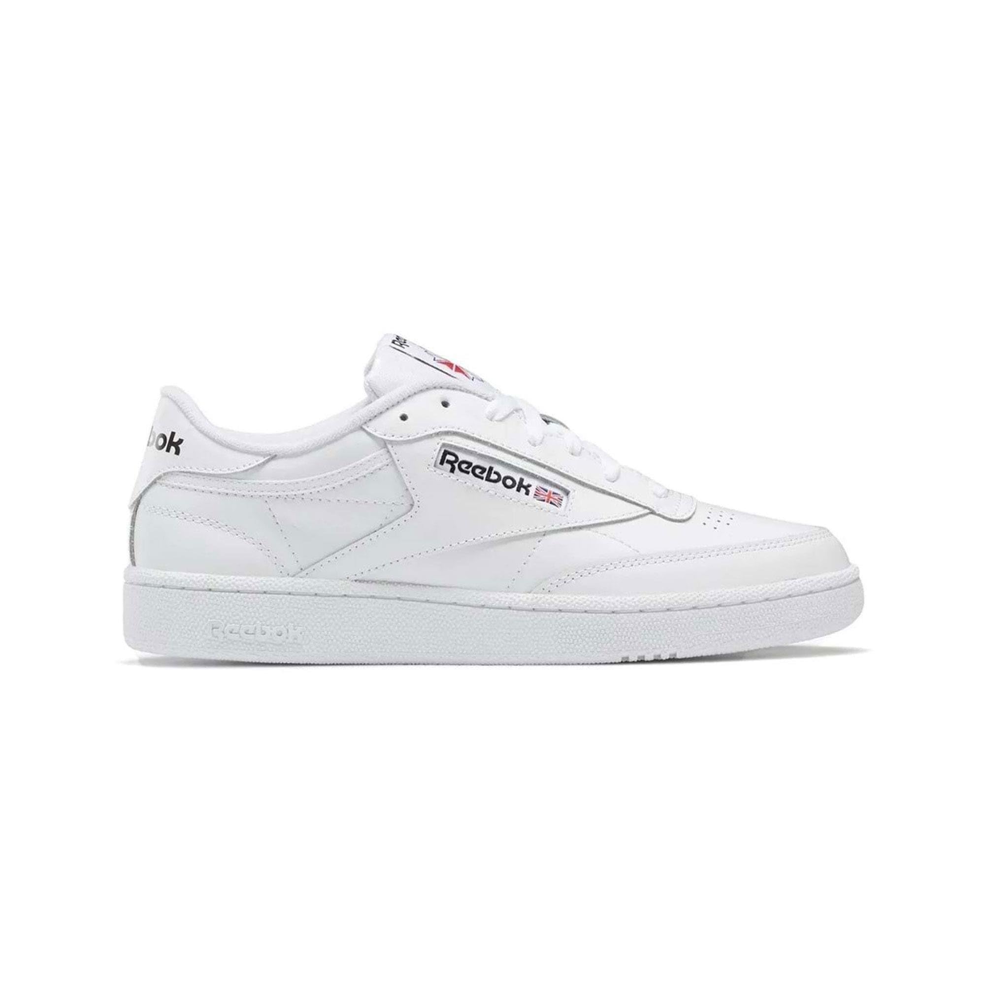 Reebok Club C 85, Scarpe Da Ginnastica Basse Uomo, Bianco (Ftwr White/Ftwr White/Core Black), 36.5 Eu-image