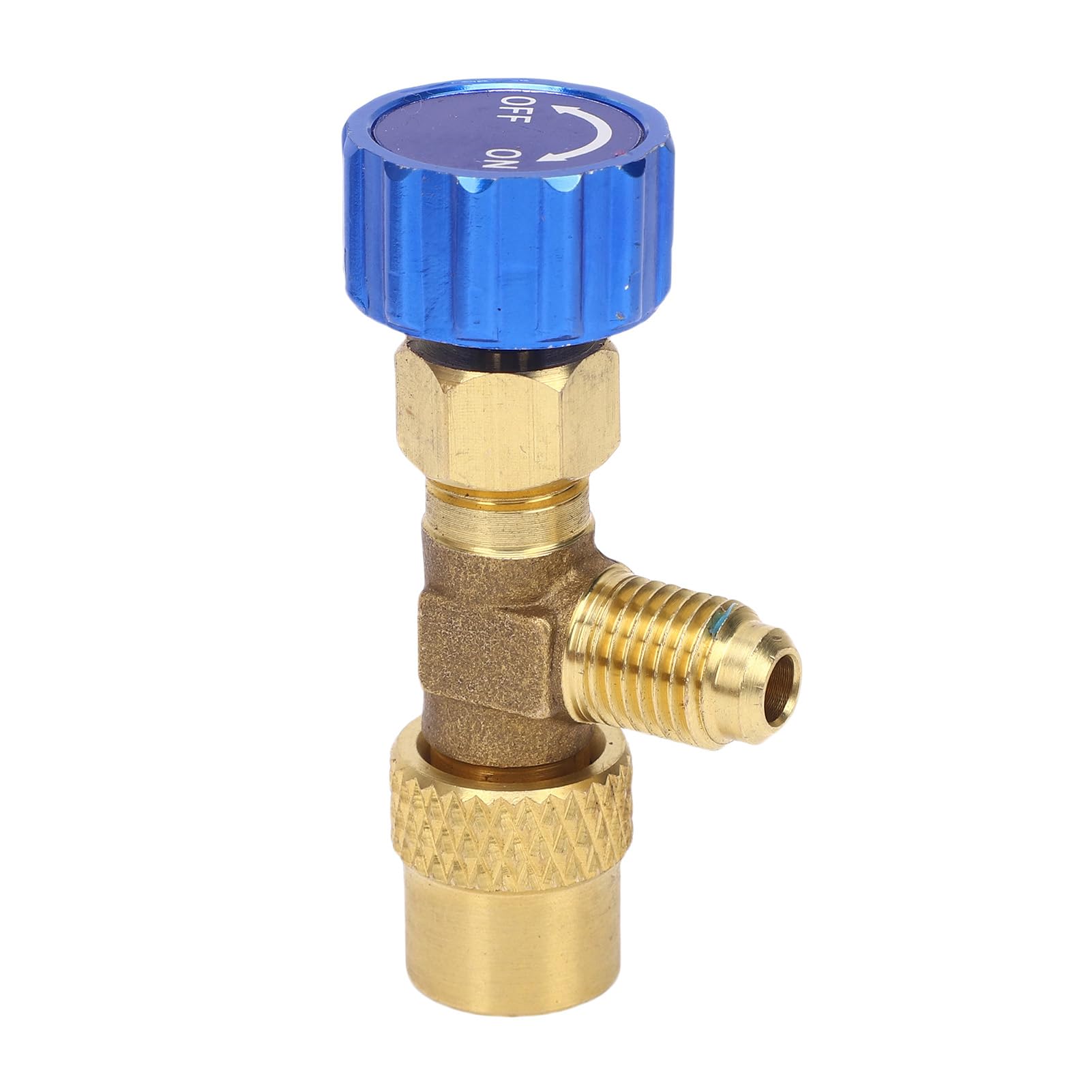 Manometri HVAC con Tubi Flessibili Set Collettore in Ottone a 4 Vie di Ricambio per Refrigeranti R410A R32 R134A R22 Questo Collettore è Manometri HVAC con Tubi FlessibiliSet in OttoneSet AC4