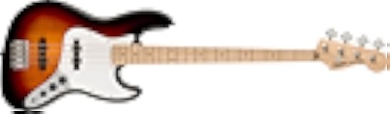Squier Affinity Series Jazz Bass, 3-Color Sunburst, Maple Fingerboard