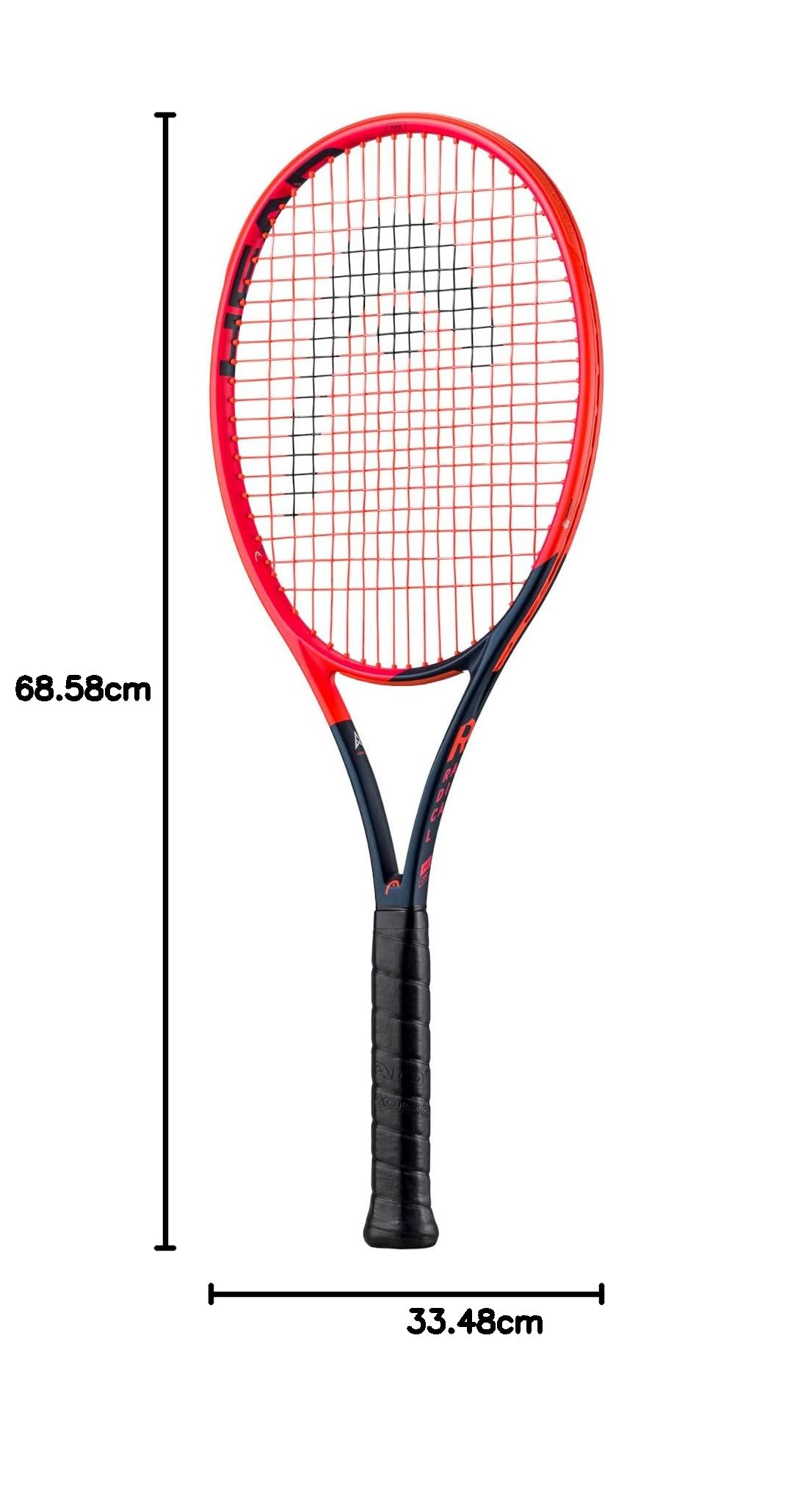 Head Radical Pro Unstrung rakieta tenisowa 98 4 1/4 27