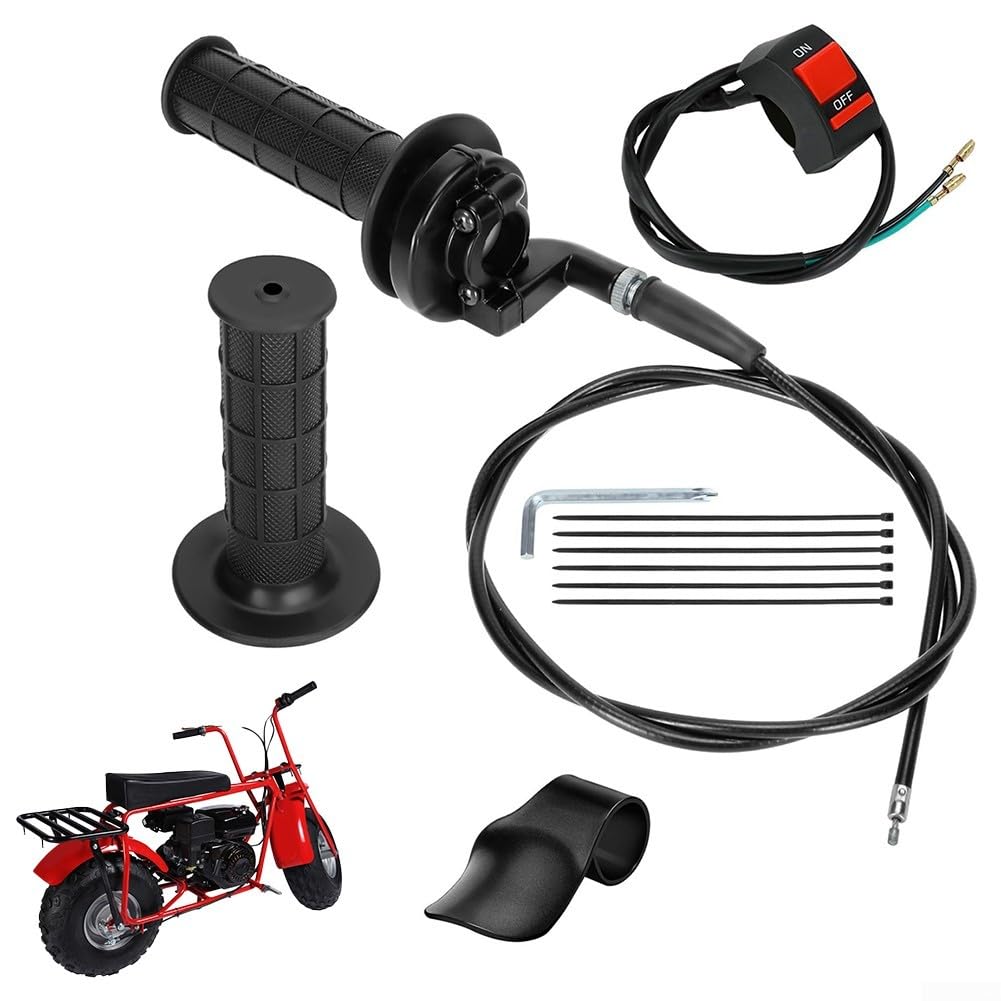 Kit de agarre del acelerador de ABS resistente con cable integrado