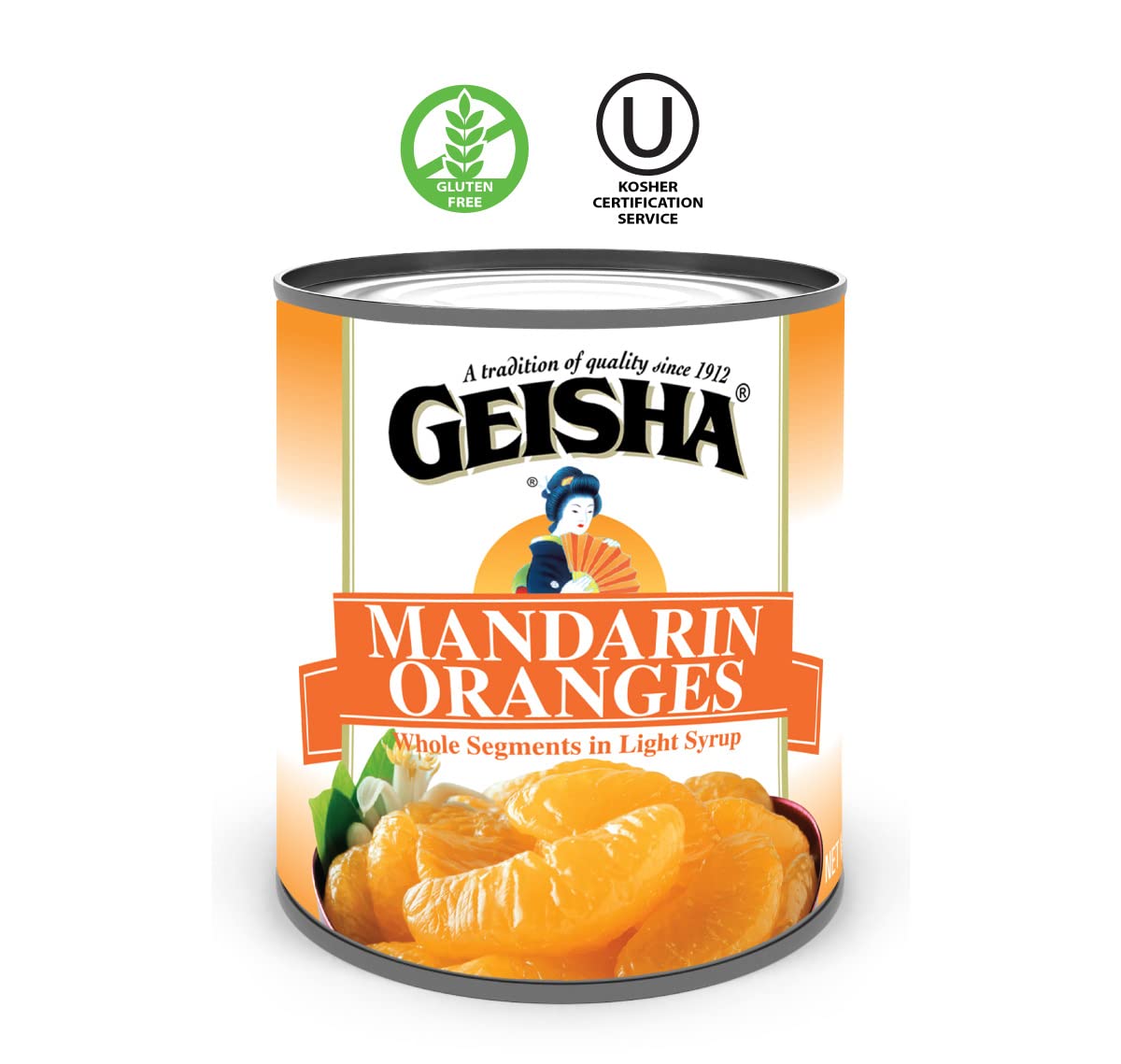 Amazon.com : GEISHA Mandarin Oranges in Lite Syrup 11 OZ. (Pack of