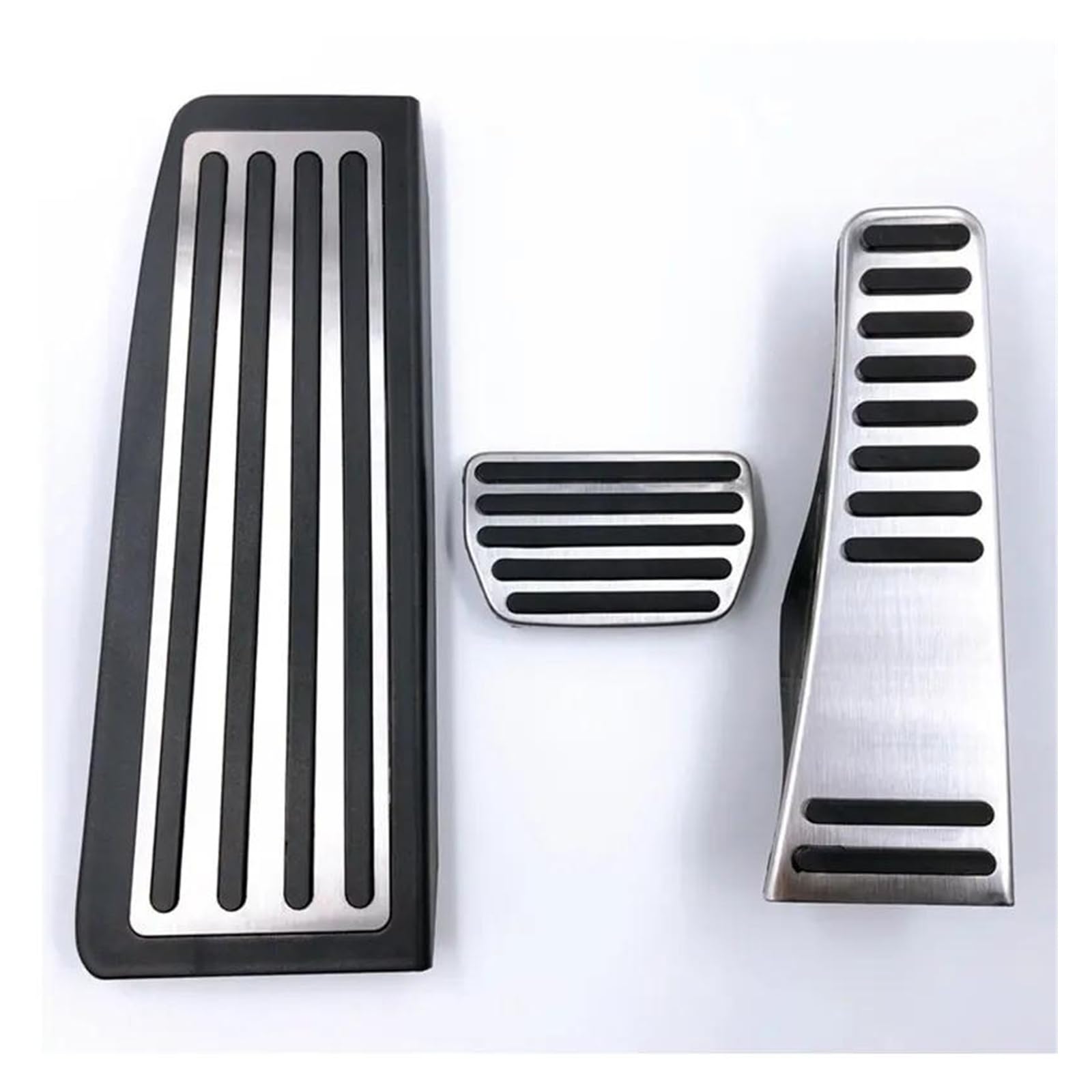 Pedale Für Volvo Für XC60 Für XC 60 Für MK2 2018~2024 Auto Fuß Pedale Aluminium Legierung Nicht Slip Auto Pedal Edelstahl Teile Zubehör Auto Pedal Abdeckung (Size : 3PCS)