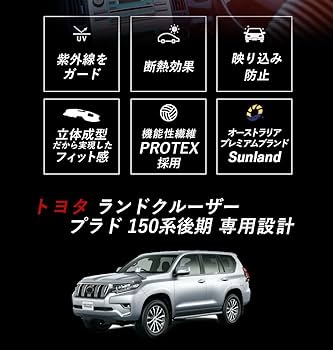 Amazon | [Sunland]トヨタ ランドクルーザー プラド 150系 後期