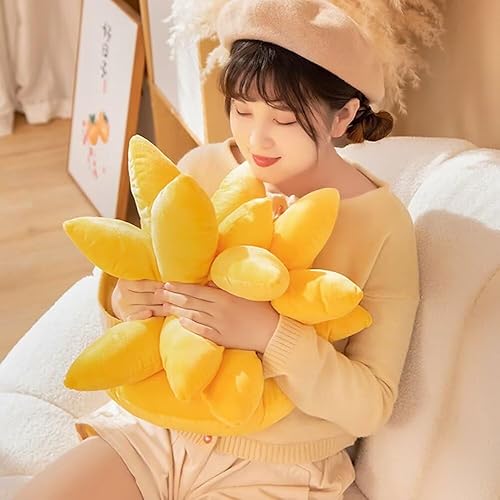 Miniatura 3 de Almohada 3D suculenta con forma de flores, almohada con forma de cactus, almohada estética almohada de felpa novedosa