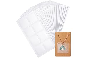 240 Pack Necklace Chain Packaging Pouch: Safely Protect & Showcase Your Jewelry