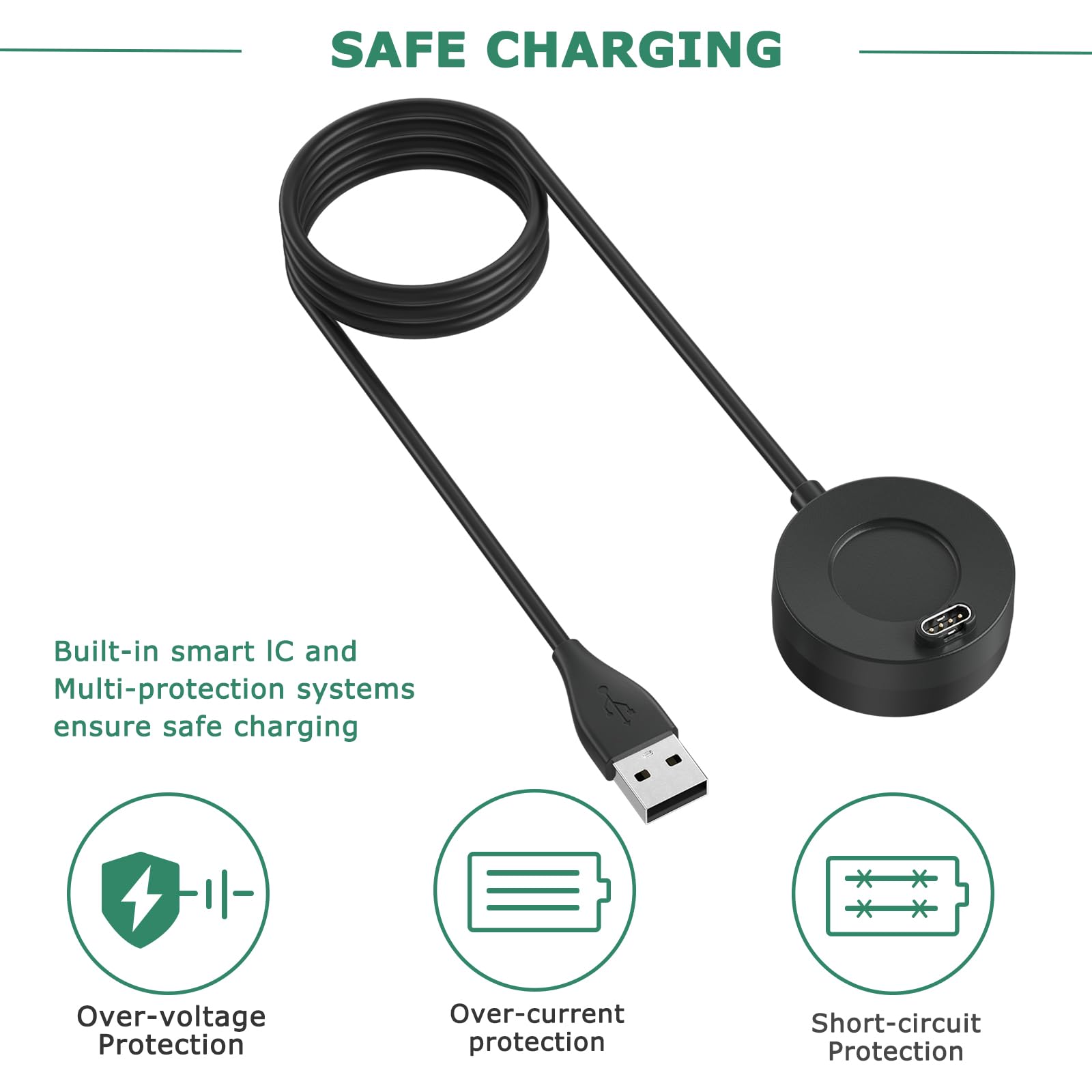 Chargeur Garmin Fenix 7 Charge De Montre Pour Montre Garmin, Chargeur USB Garmin Et Transfert De Données, Pour Garmin Fenix 7X 7 6X 6 6S 5 5X 5S Plus, Forerunner 935, Vivoactive