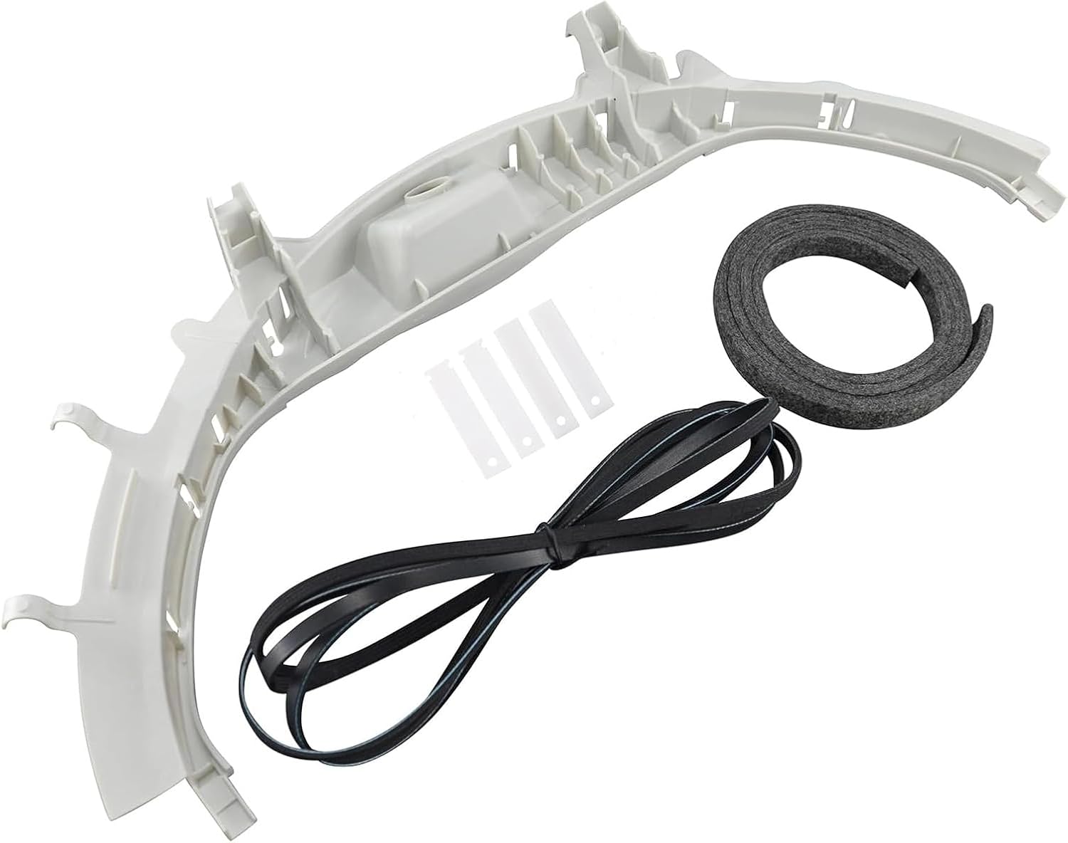 WE49X20697 Dryer Front Drum Bearing Kit Compatible with GE Contains WE3M26 Bearing WE12M29 Belt WE9M30 Felt WE1M1067 WE1M504 Slides