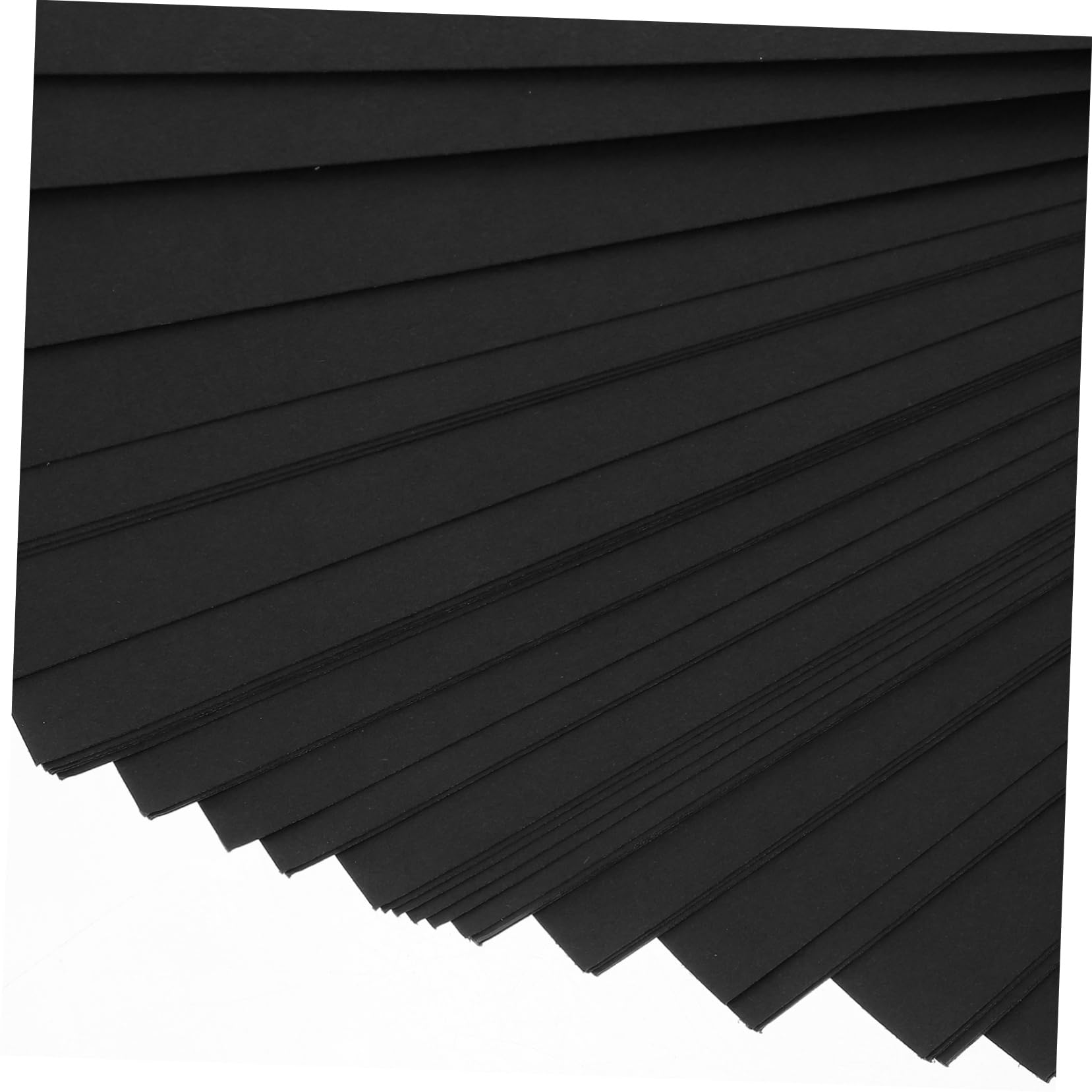 NUOBESTY Künstlermappe A4 Bucheinband aus Papier 100 Blatt Schwarze Hülle für Schulbücher Büro und Selbstgemacht Projekte Vielseitig Einsetzbar