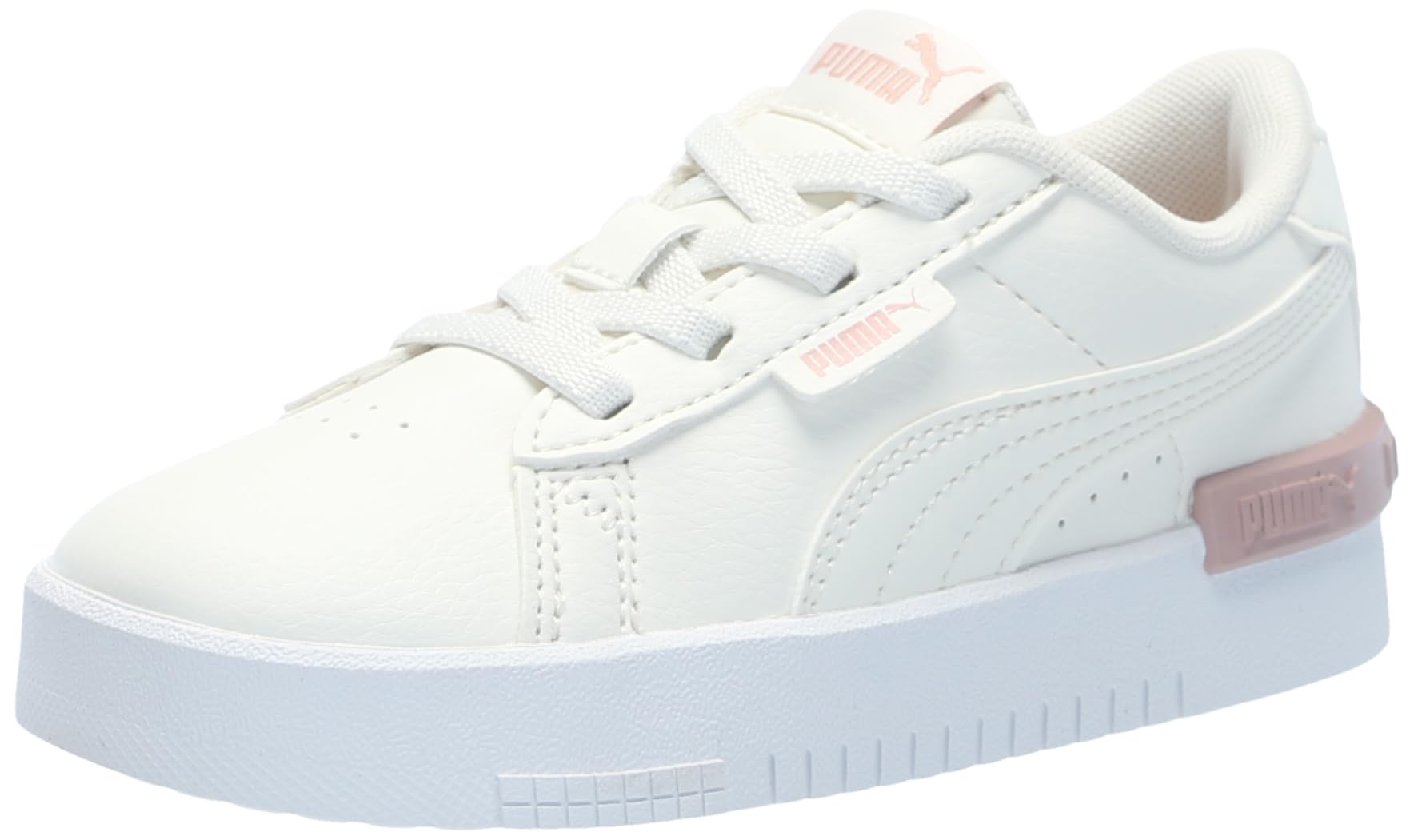 Puma Unisex-Child, Jada Alternate Closure, Warm White-Warm White-Rose Quartz, Toddler 5