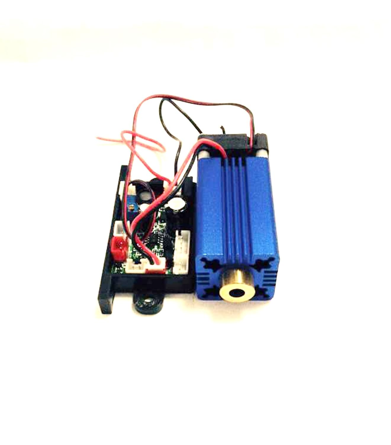 12V Adjusted Orange Red Diode Laser Dot Module 635nm 638nm M W G-L500/Driver+TTL+Fan Cooling
