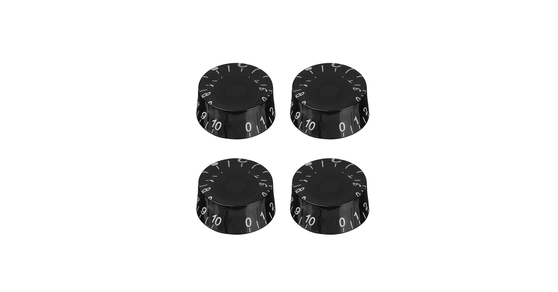 Amazon.com: XIYANGJUAN 4pcs Electric Guitar Knobs Black
