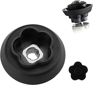 TogtherKings Acoplamiento De Engranaje con Flores De 5 Puntas, Base Cuchillas, Embrague Compatible, para Monsieur Cuisine Connect SKMC 1200 & Monsieur Cuisine Smart SKMS 1200