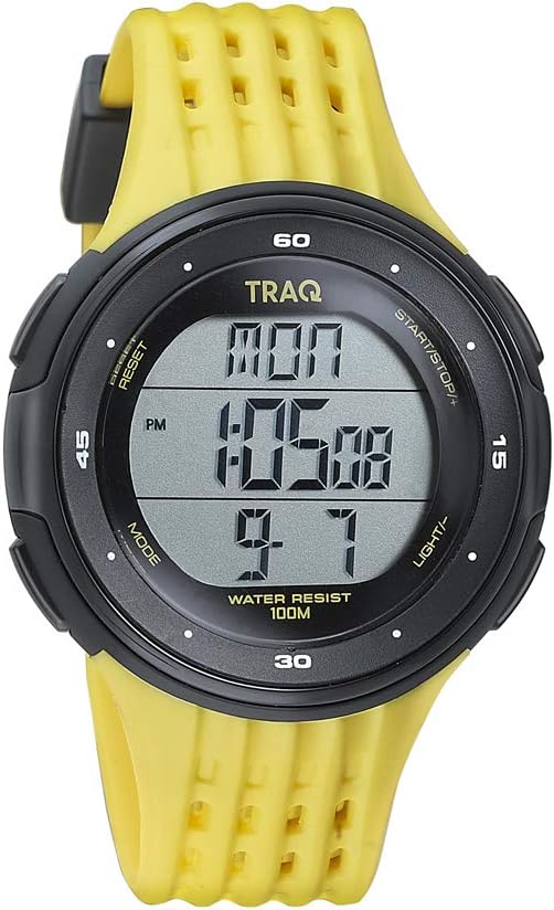 by Titan Lite Unisex Activity Tracker with HRM chest strap for 25 workouts with Stop Watch & Backlight 75007PP04