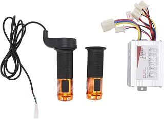 Brush Motor Speed Controller, DC36V 800W Brush Motor Speed Controller Speed Regulator Module with Turn Handle for Electric Bicycle Scooter Mower