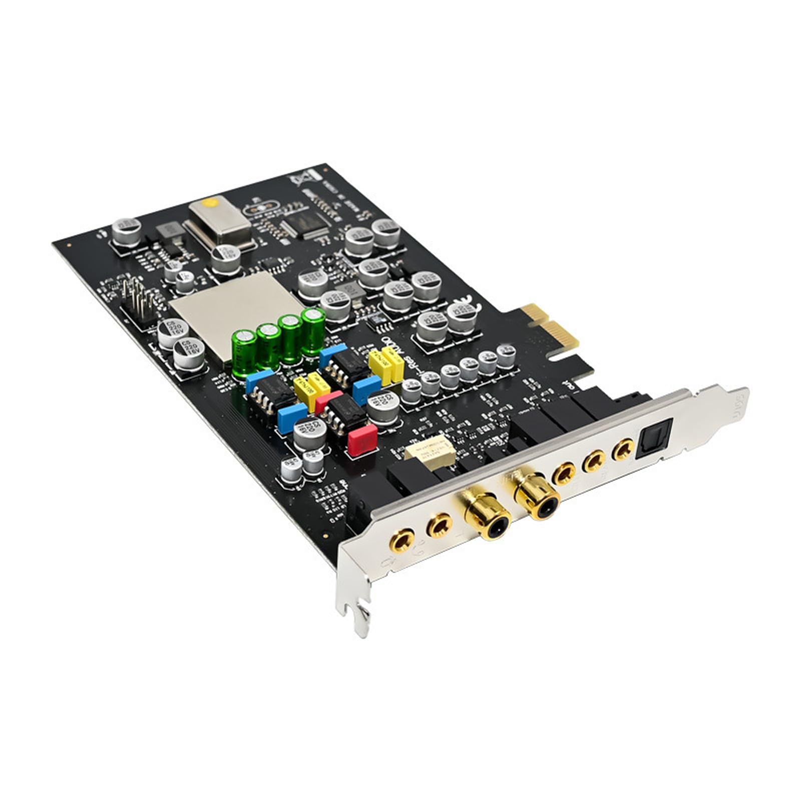 CMI8828 PCIE 7.1 K, geeignet für verlustfreie Soundkarte, Glasfaser, Heimkino, große Spielumgebung, Soundkarte