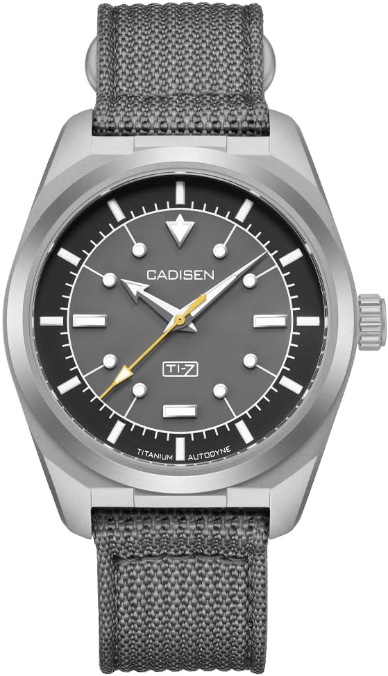 CADISEN Men’s Automatic Mechanical TI-7 Autodyne Watch Casual Watches for Men Waterproof Sapphire CADISEN Men’s Automatic Mechanical TI-7 Autodyne Watch Casual Watches for Men Waterproof Sapphire