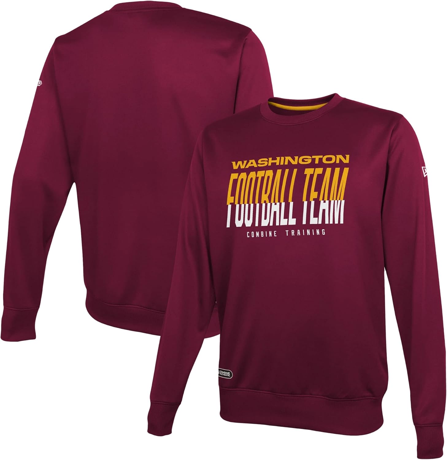 New Era Men's Midnight NFL Combine Authentic Pro Style Pullover Sweatshirt