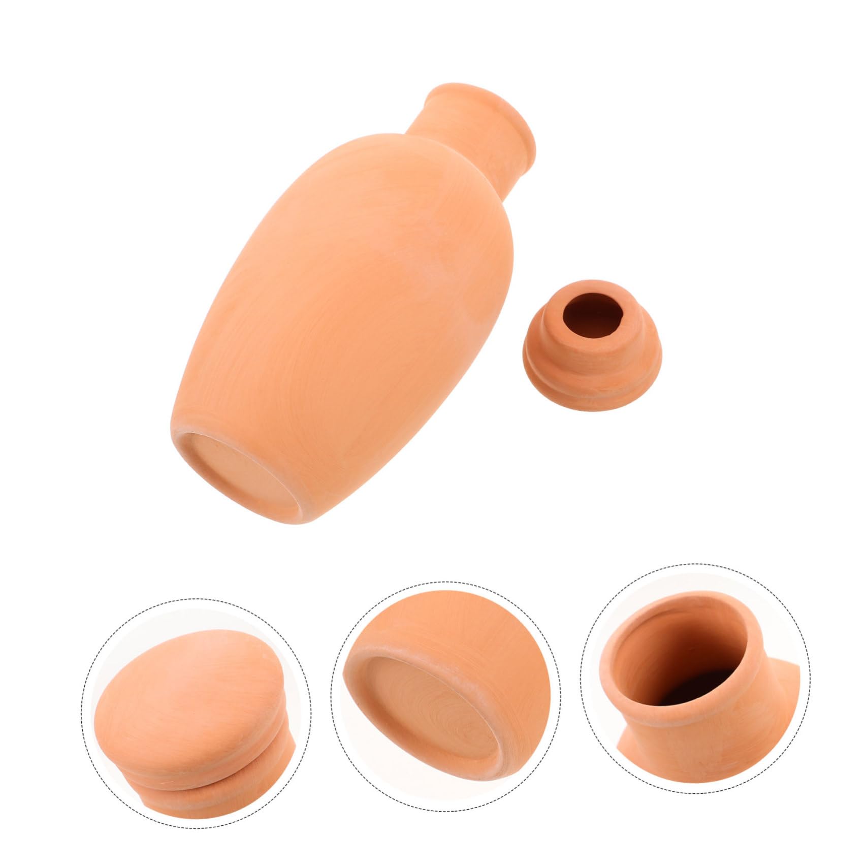 Gatuida 4pièces Dispositif Arrosage Argile Système Automatique pour Plantes Intérieures Et Extérieures Pointes Arrosage pour