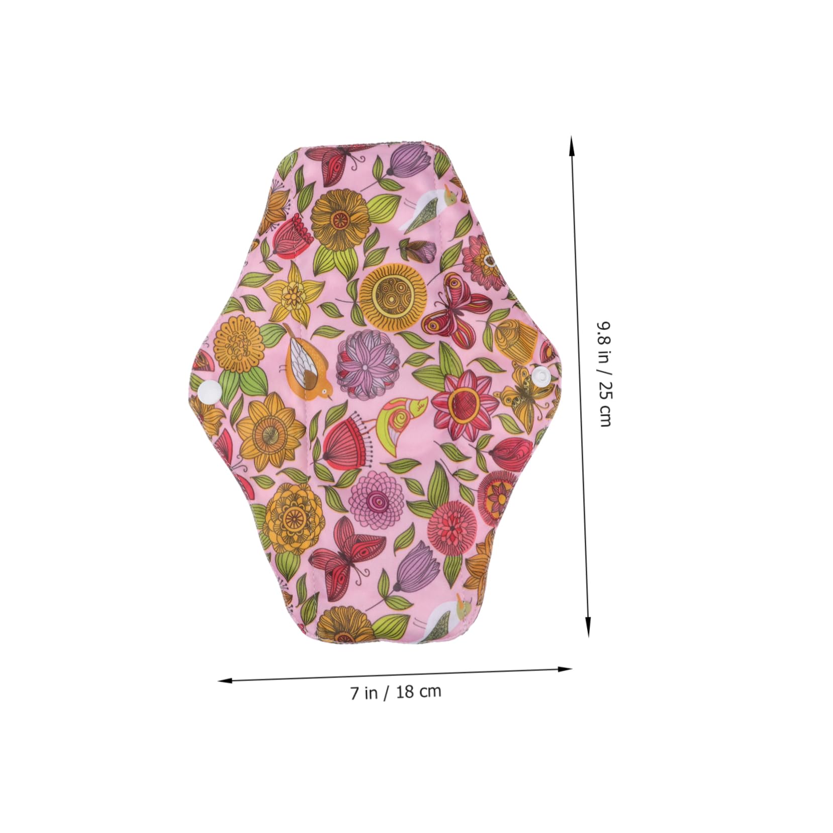 MAGICLULU 10 Stk waschbare Damenbinde menstruations pad livy menstruationspad Menstruationspads Atmungsaktive Damenbinden Menstruationsbinden aus Stoff tragbare Damenbinde Auslaufsicher