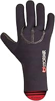 Vista 2 de Stormr Typhoon - Guante de pesca duradero pero cómodo para hombre y mujer, con forro polar de alta elasticidad, neopreno de 0.118 pulgadas, mejor
