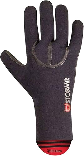 Miniatura 2 de Stormr Typhoon - Guante de pesca duradero pero cómodo para hombre y mujer, con forro polar de alta elasticidad, neopreno de 0.118 pulgadas, mejor