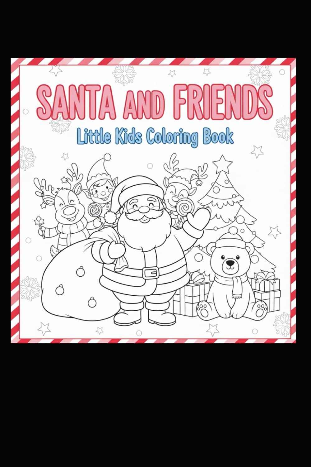 Color with Santa and friends
