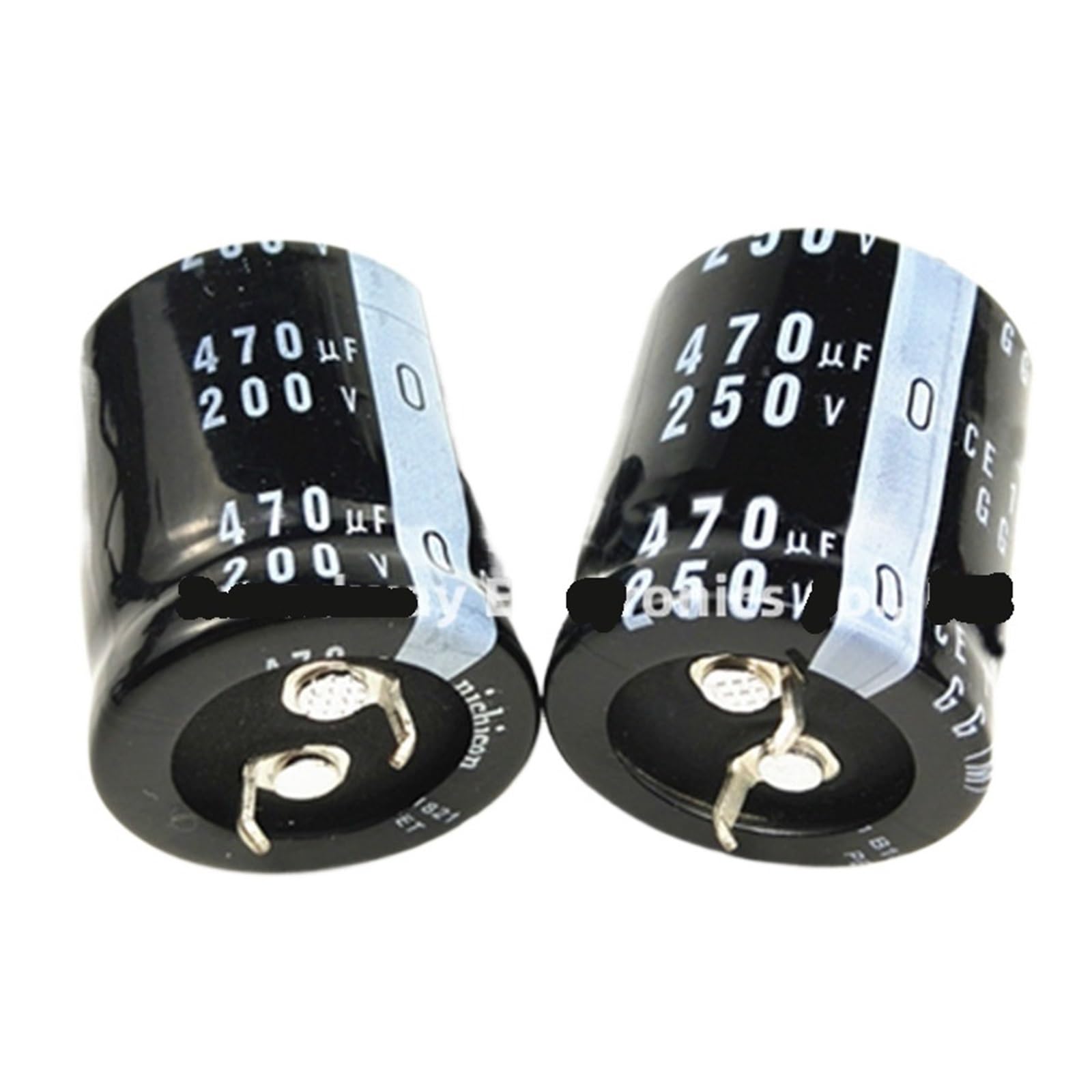 Condensateur électrolytique haute tension pour stabiliser le courant