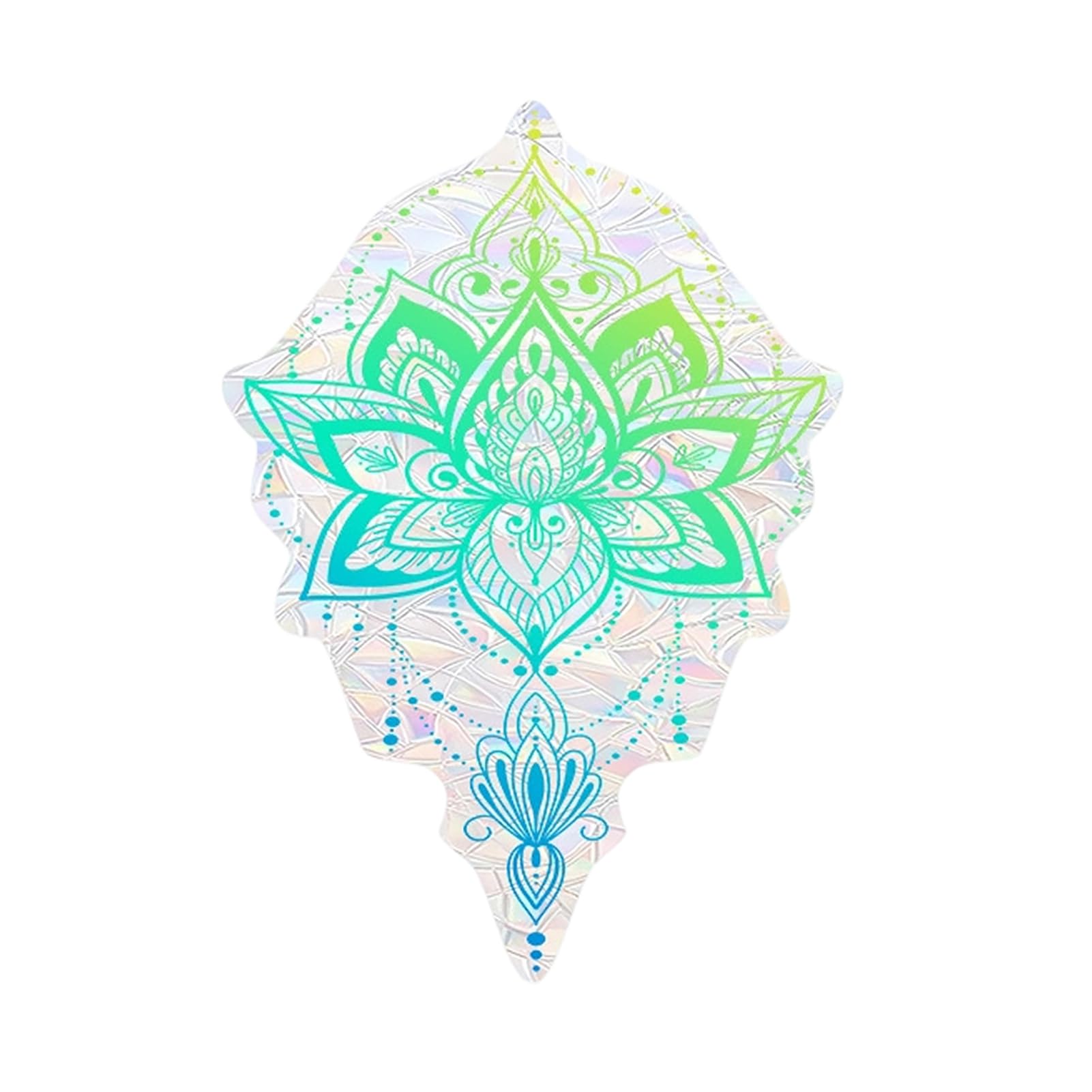sugerou Prism Rainbow Window Sticker, Electrostatic Reusable Glass Decal – No-Glue Light Catcher for Home I