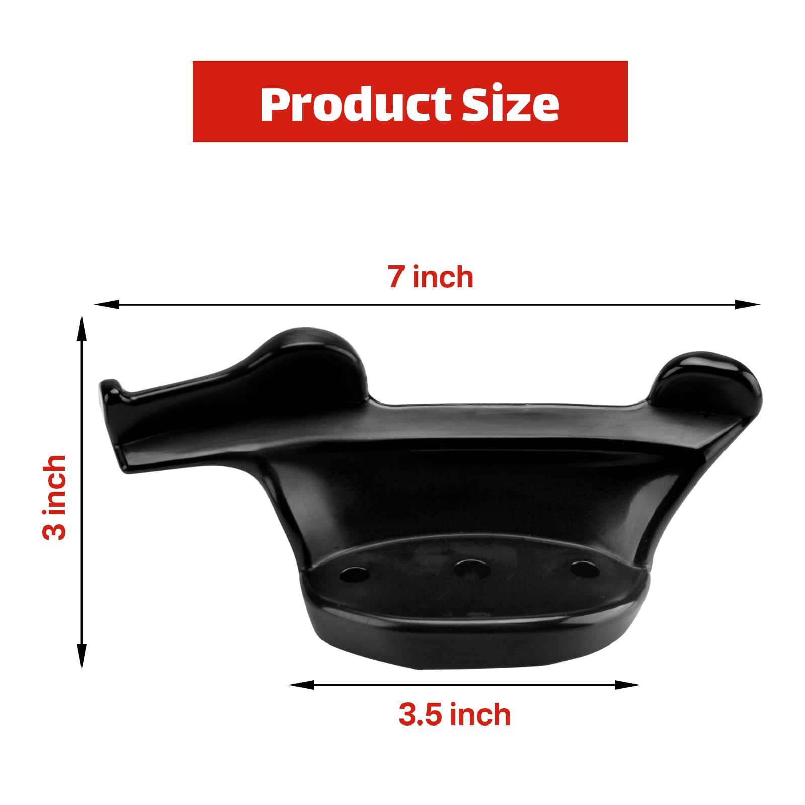 Earthtec Lot de 3 démonte-pneus en Nylon - Tête de Canard en Plastique - 20024335 - Compatible avec Snap on/John Bean