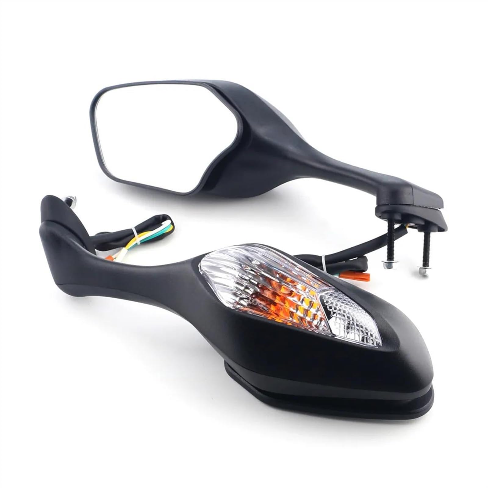 Außenzubehör Rückspiegel Mit Blinkerlicht LED 2009 2010–2012 2013 2014 2015 Für CBR1000RR 2008–2016/VFR1200(Clear Lens)