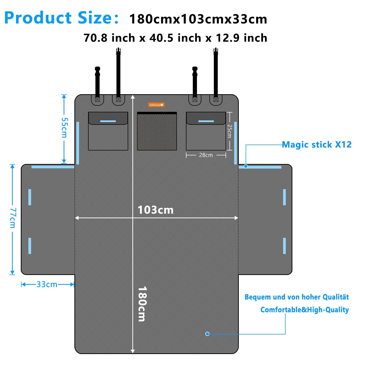 Housse De Protection Coffre Voiture Pour Kia EV6, EV9 Concept, Imagine Concept 2021-2023 - Anti-déchirure, Imperméable, Lavable